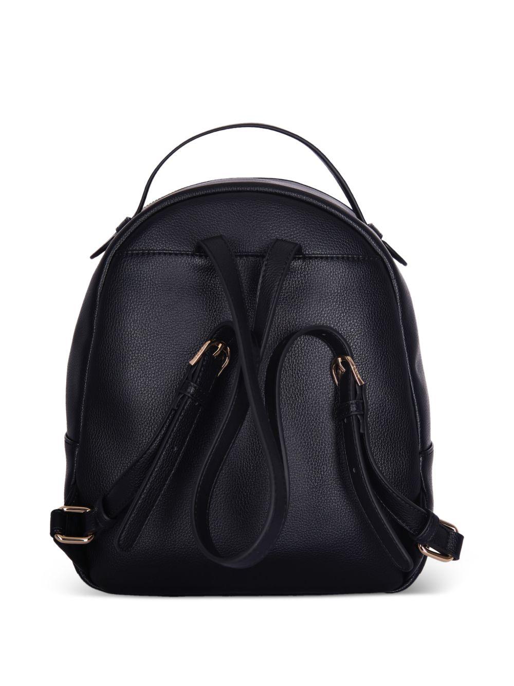 LIUJO Zaino nero con tasca frontale