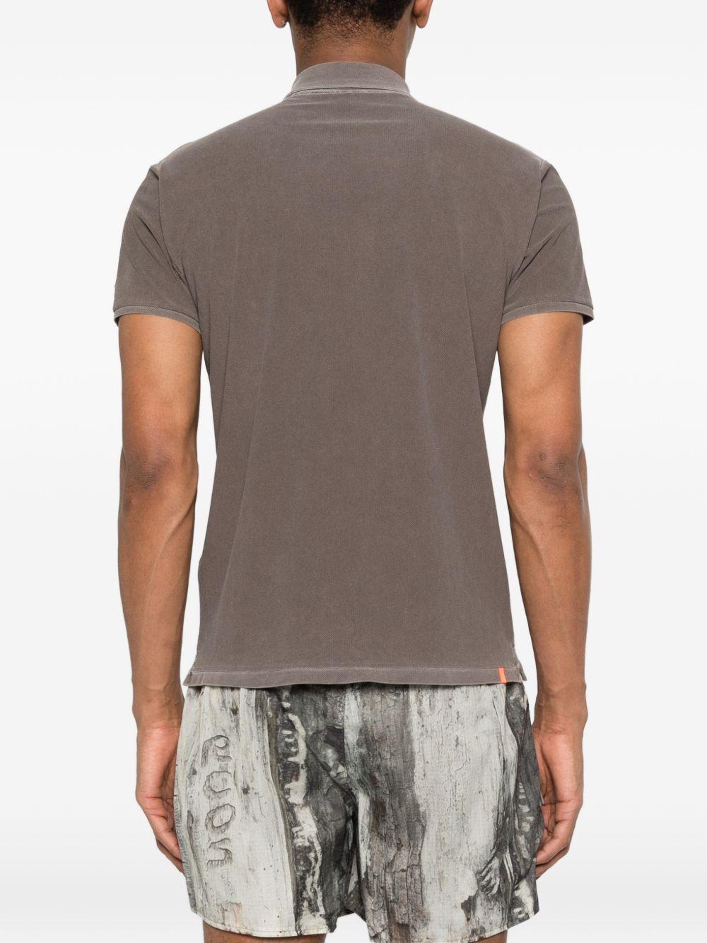 RRD ROBERTO RICCI DESIGNS Polo marrone con logo nero