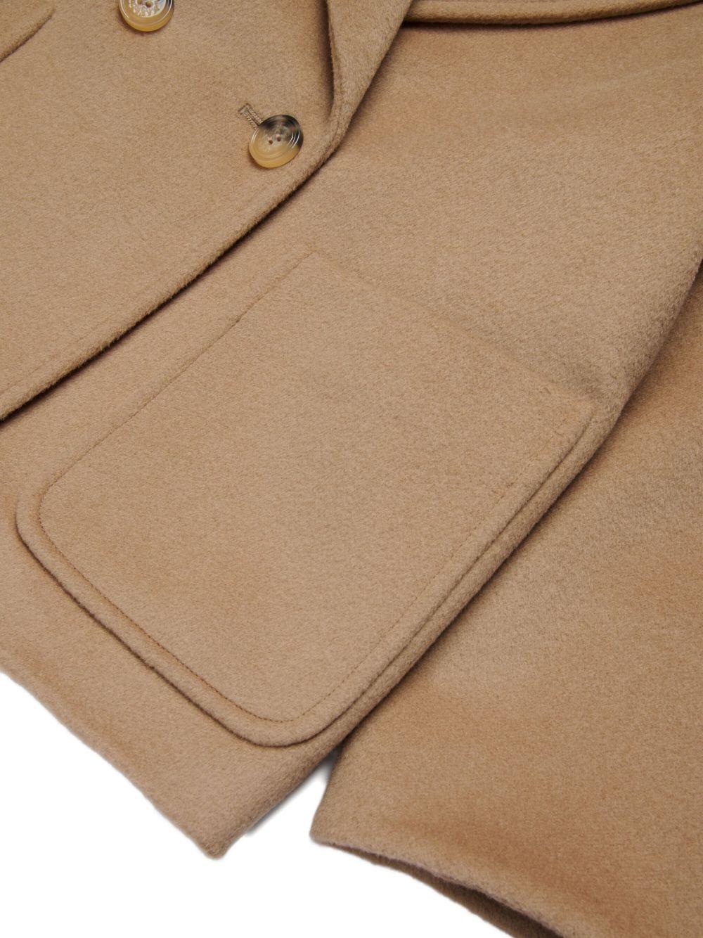MAX e CO Cappotto corto in lana beige