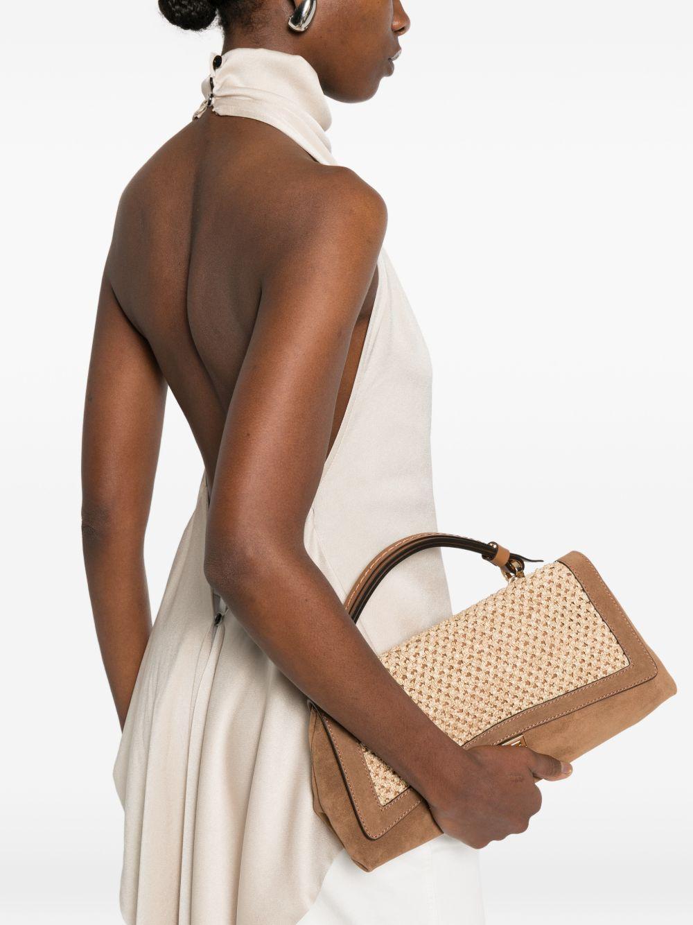 LORISTELLA Borsa a spalla Kendal marrone