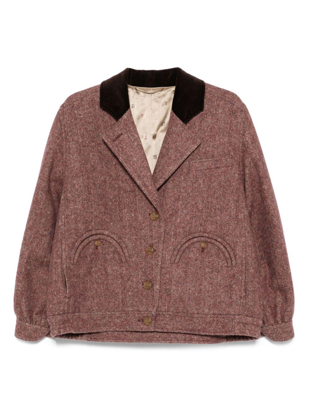 BLAZE Bomber 'Cleo' con colletto a coste