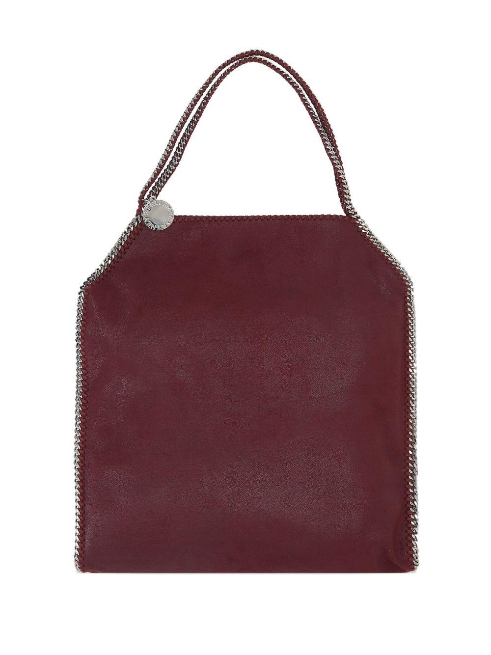 STELLA MCCARTNEY Borsa tote 'Falabella Baby Bella' grande bordeaux
