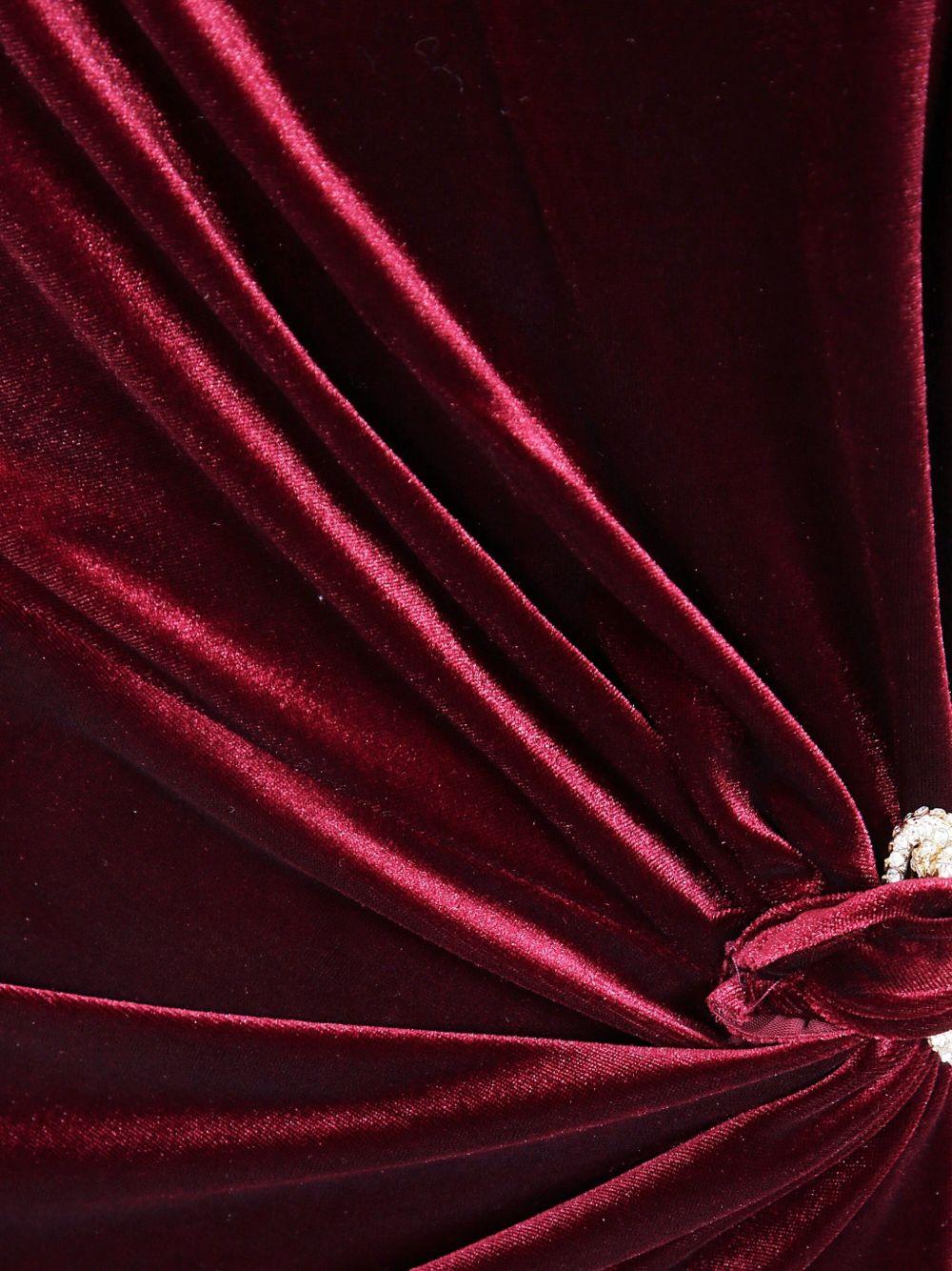 SELF PORTRAIT Abito lungo con spacco laterale