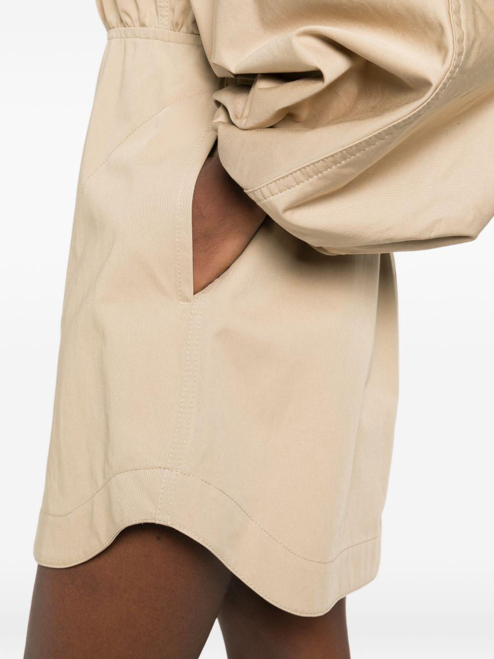 ZIMMERMANN Abito corto beige 'Rebellion Drawn'