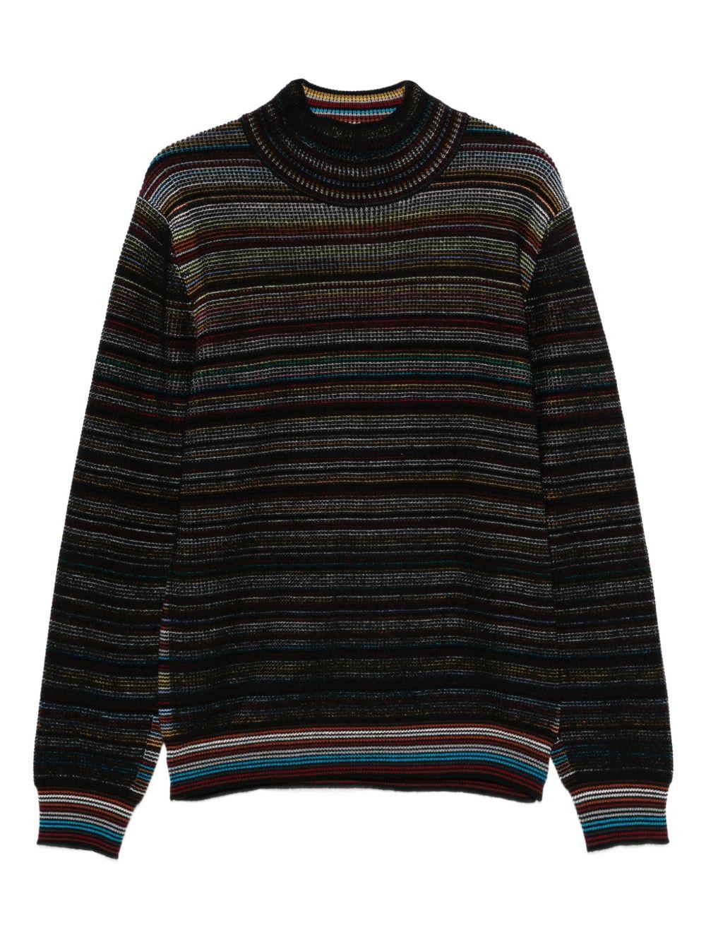 PAUL SMITH Maglia a collo alto a righe