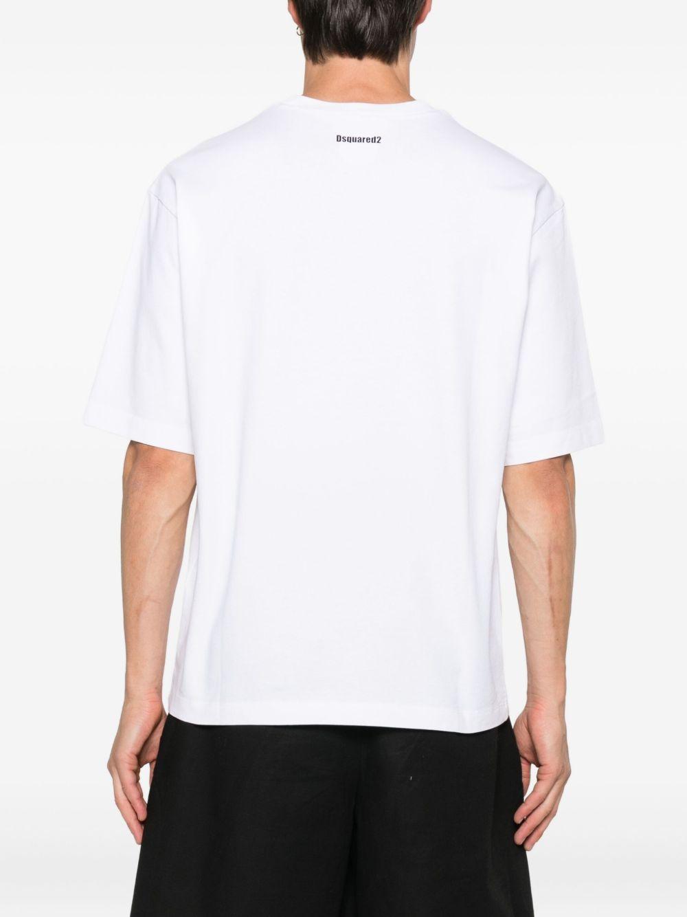 DSQUARED2 T-shirt girocollo con logo