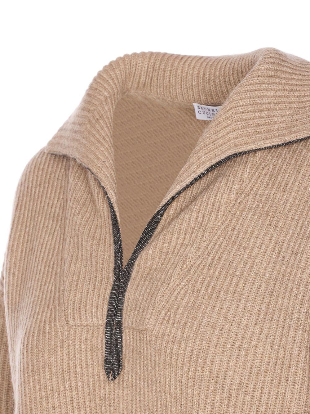 BRUNELLO CUCINELLI Maglia con zip