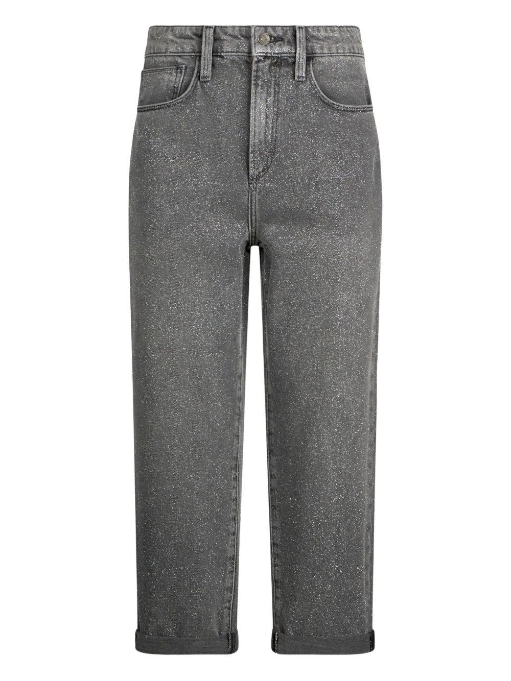 LIUJO Jeans grigio cenere con gamba dritta