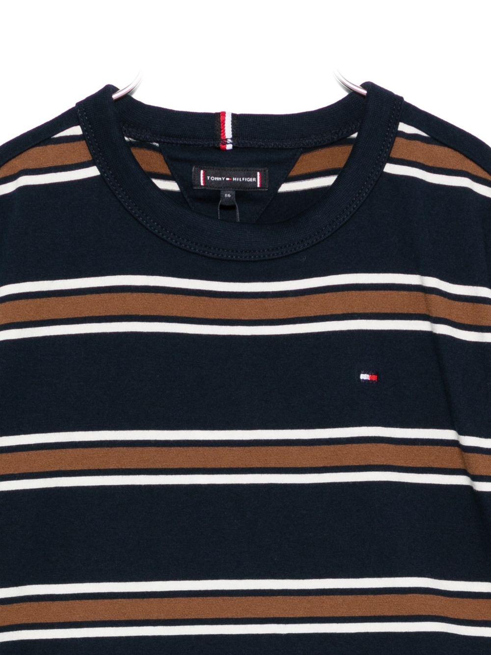 TOMMY HILFIGER T-shirt a maniche corte a righe