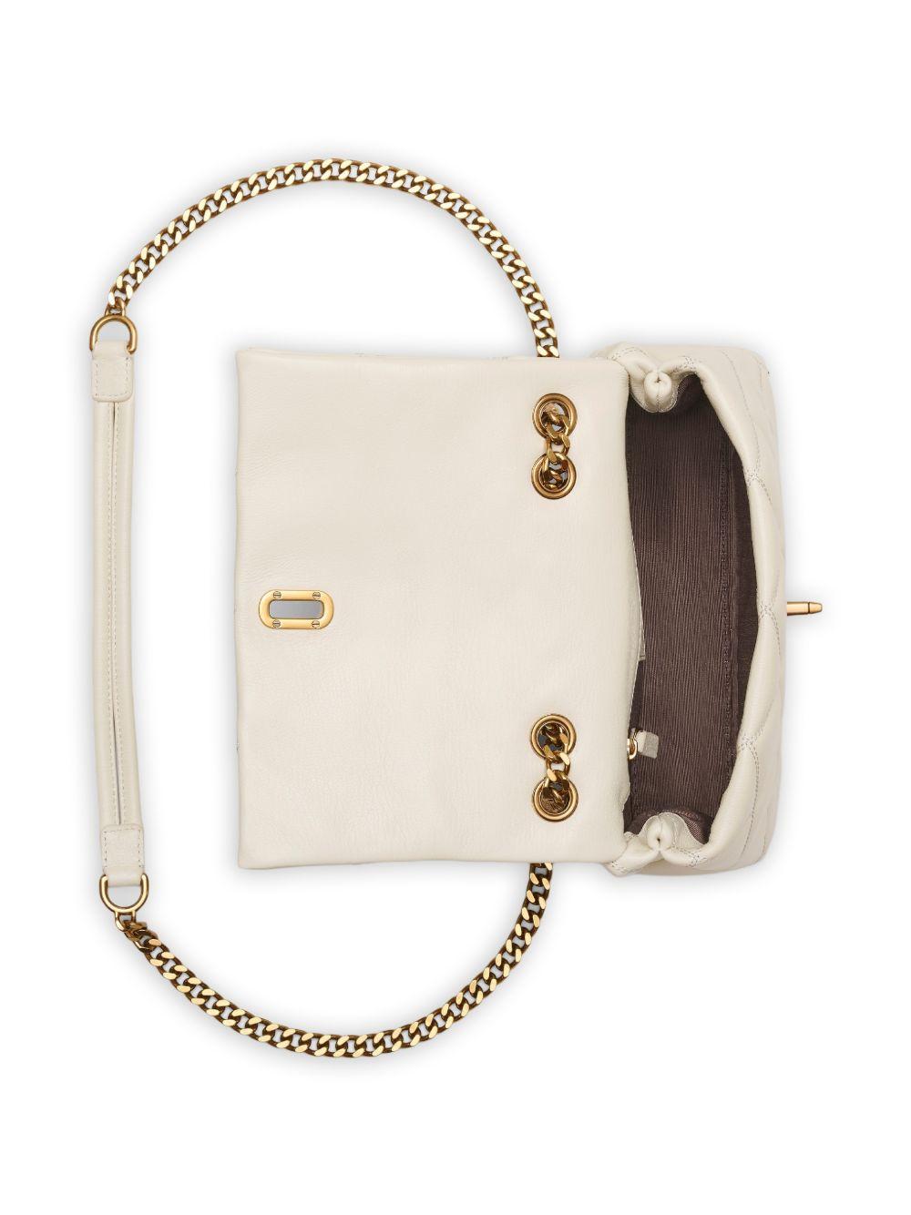 MARC JACOBS Borsa Slim Dual in pelle bianca