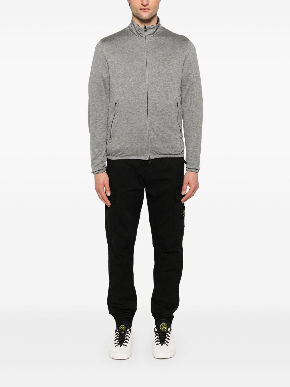 HERNO Giacca con zip blu navy