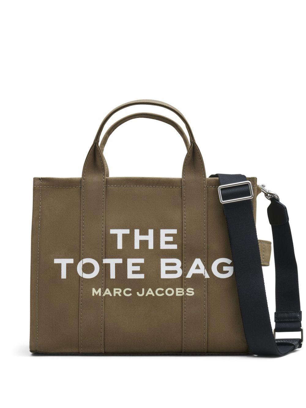 MARC JACOBS Borsa 'The Canvas Medium Tote Bag' in tela verde