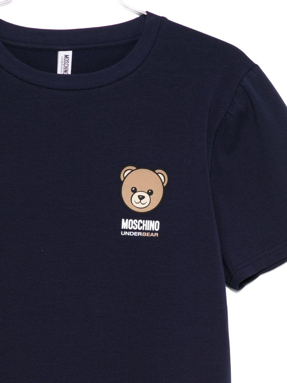 MOSCHINO UNDERWEAR T-shirt a maniche corte con logo