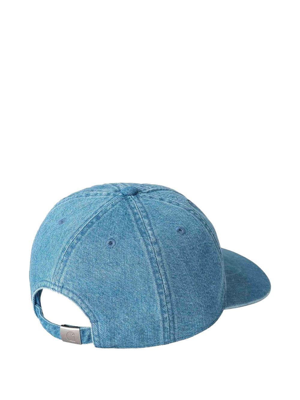 CARHARTT WIP Cappello da baseball in cotone effetto denim con logo