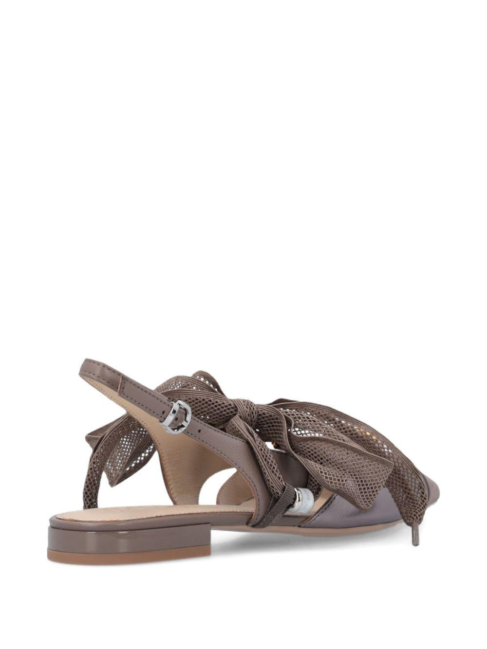 PINKO Décolleté slingback marroni 'Gianira'