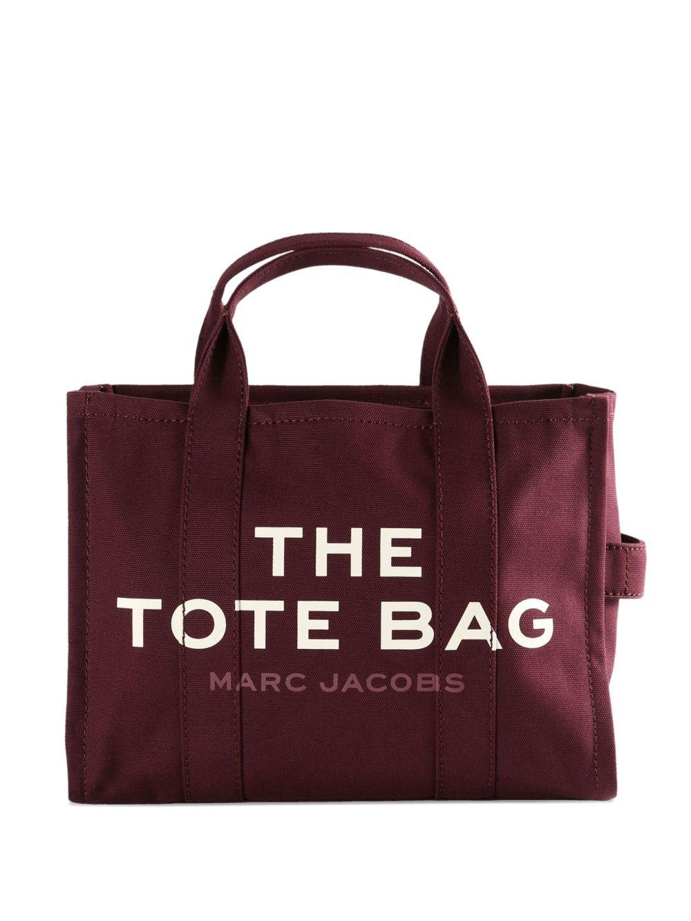 MARC JACOBS Borsa 'The Canvas Medium Tote Bag' in tela bordeaux