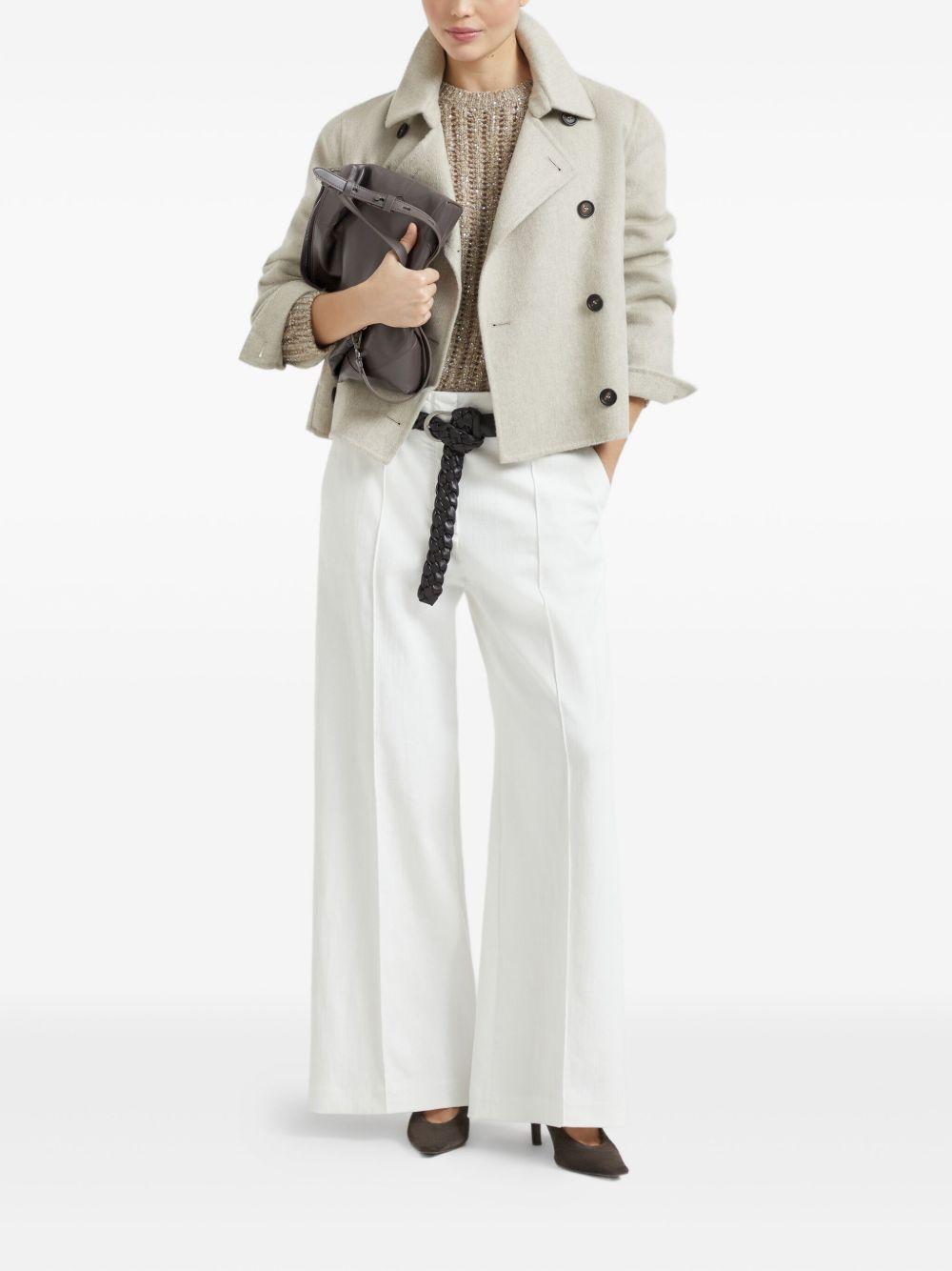 BRUNELLO CUCINELLI Maglia girocollo beige