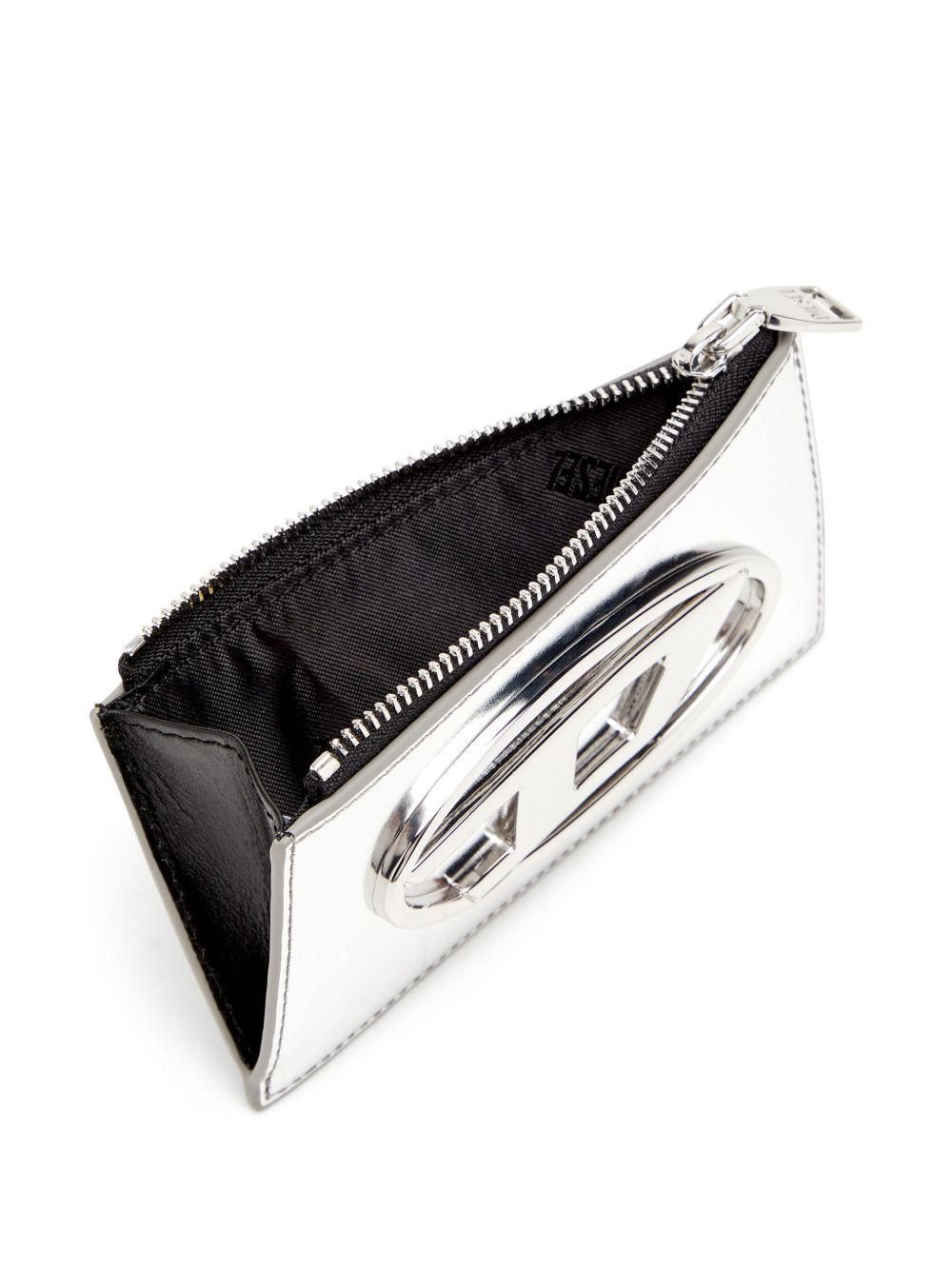 DIESEL Portacarte argento