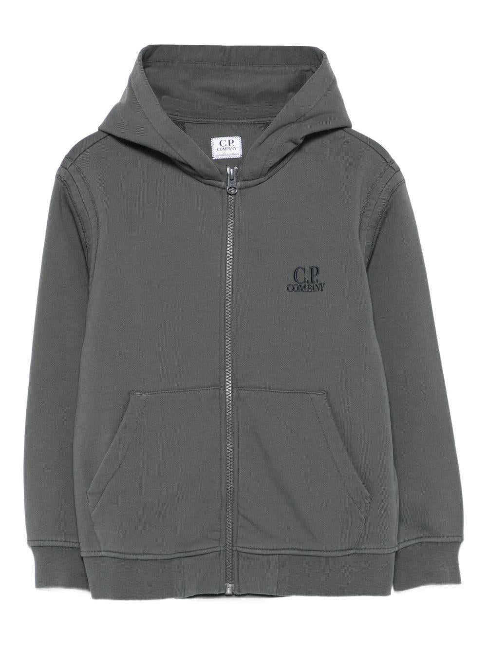 CP COMPANY Felpa con cappuccio e zip
