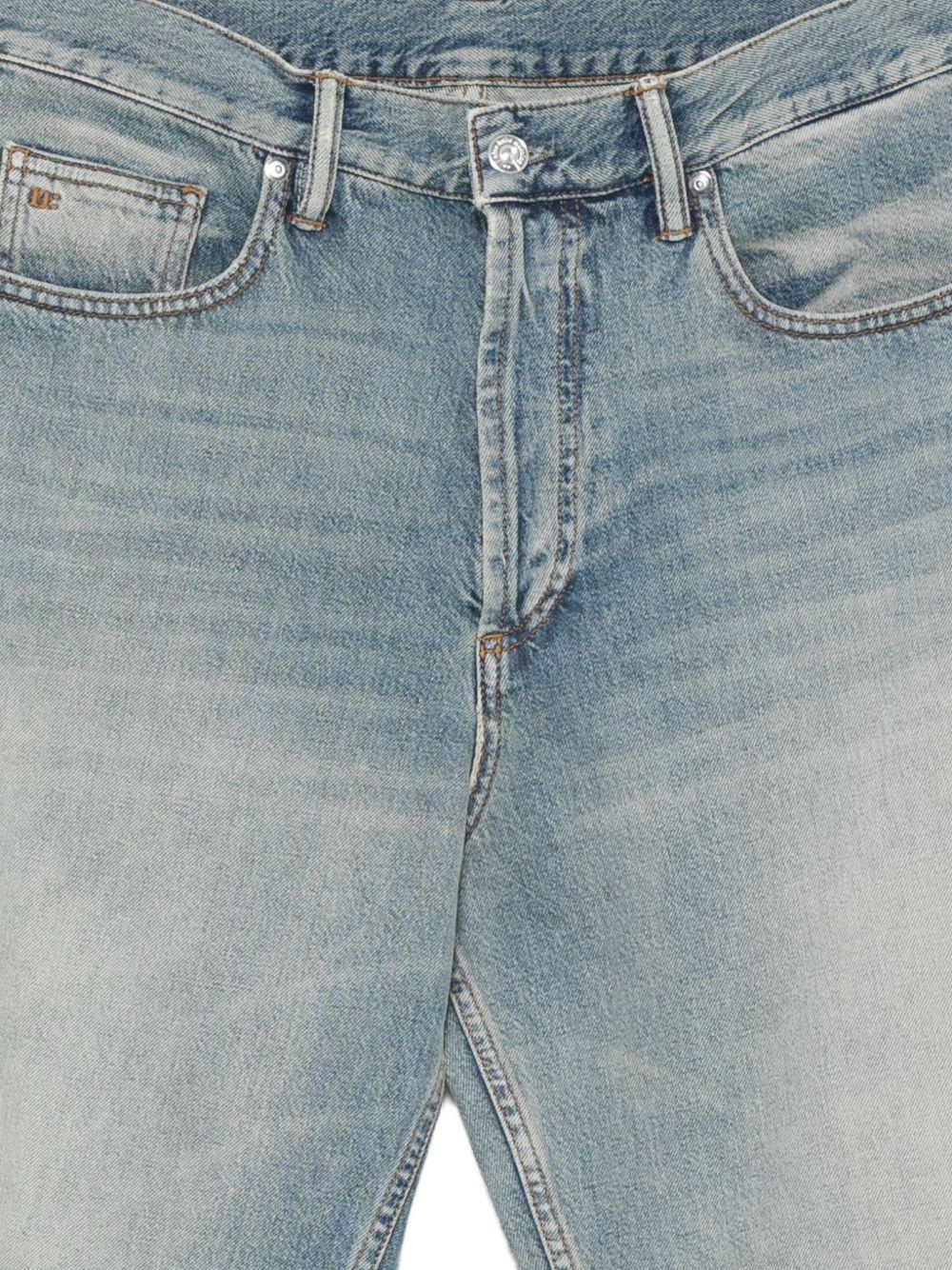 NINE IN THE MORNING Jeans Albert in cotone con effetto slavato