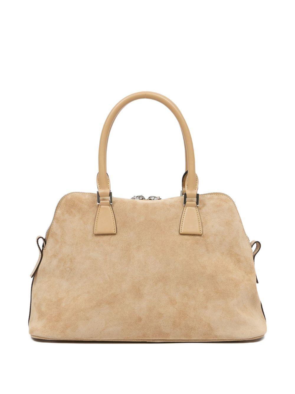 MAISON MARGIELA Borsa beige con doppio manico superiore