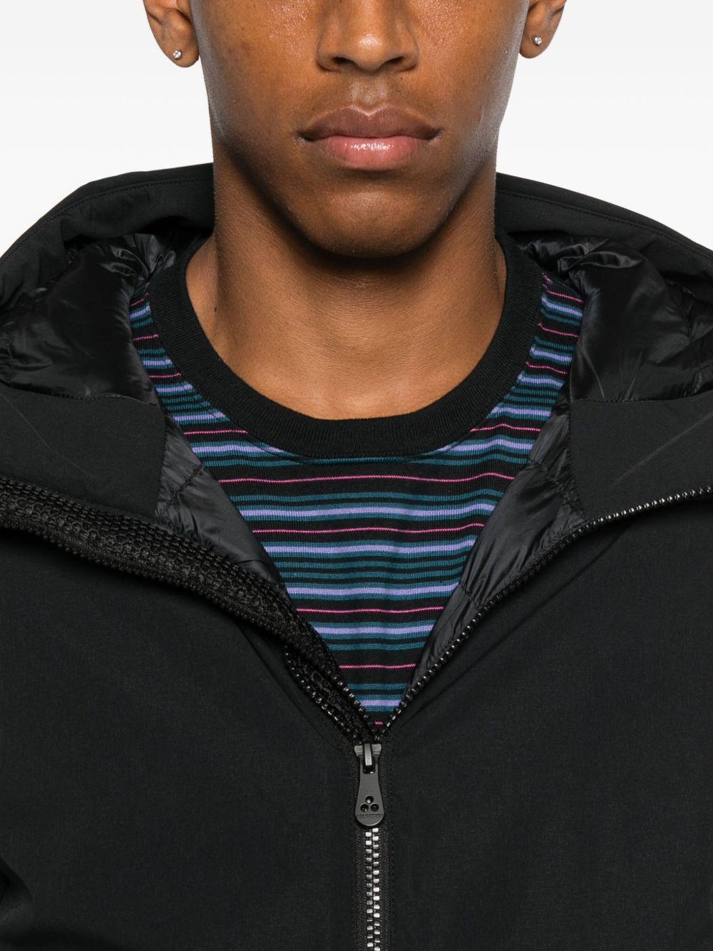 PEUTEREY Parka nero con cappuccio