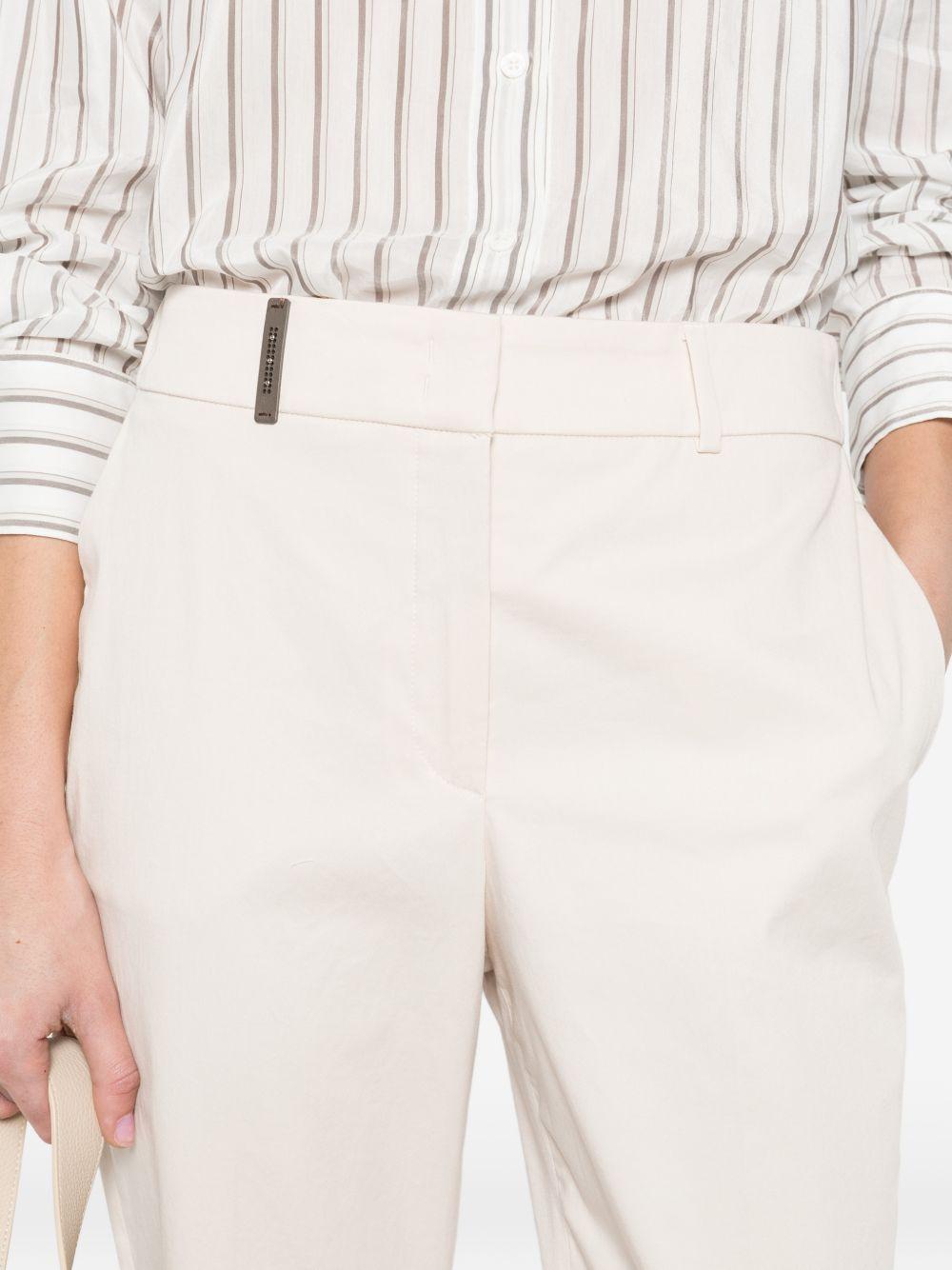 PESERICO Pantaloni beige con pinces