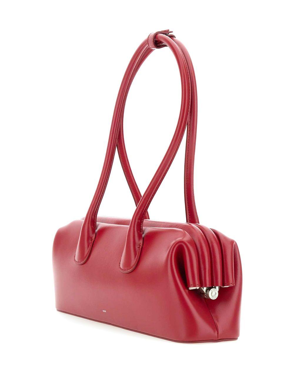 OSOI Borsa a spalla 'Boat Wide Red'