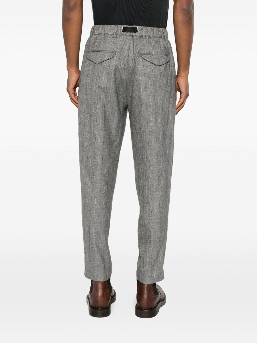 WHITE SAND Pantaloni con coulisse grigi