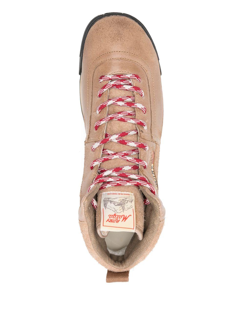 AUTRY Stivaletti Malga in pelle marrone nocciola