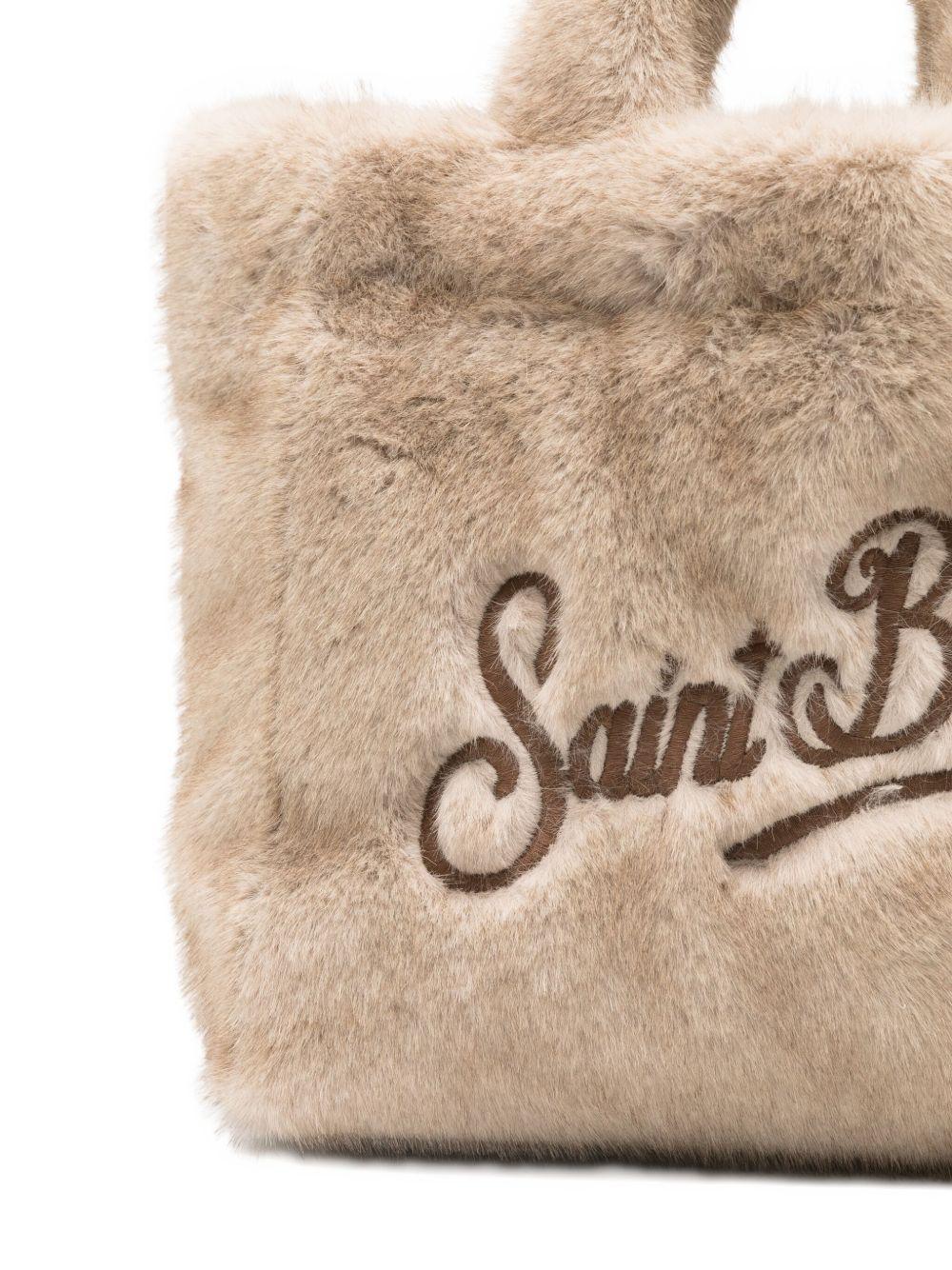 MC2 SAINT BARTH Borsa beige 'Colette Soft Fur'