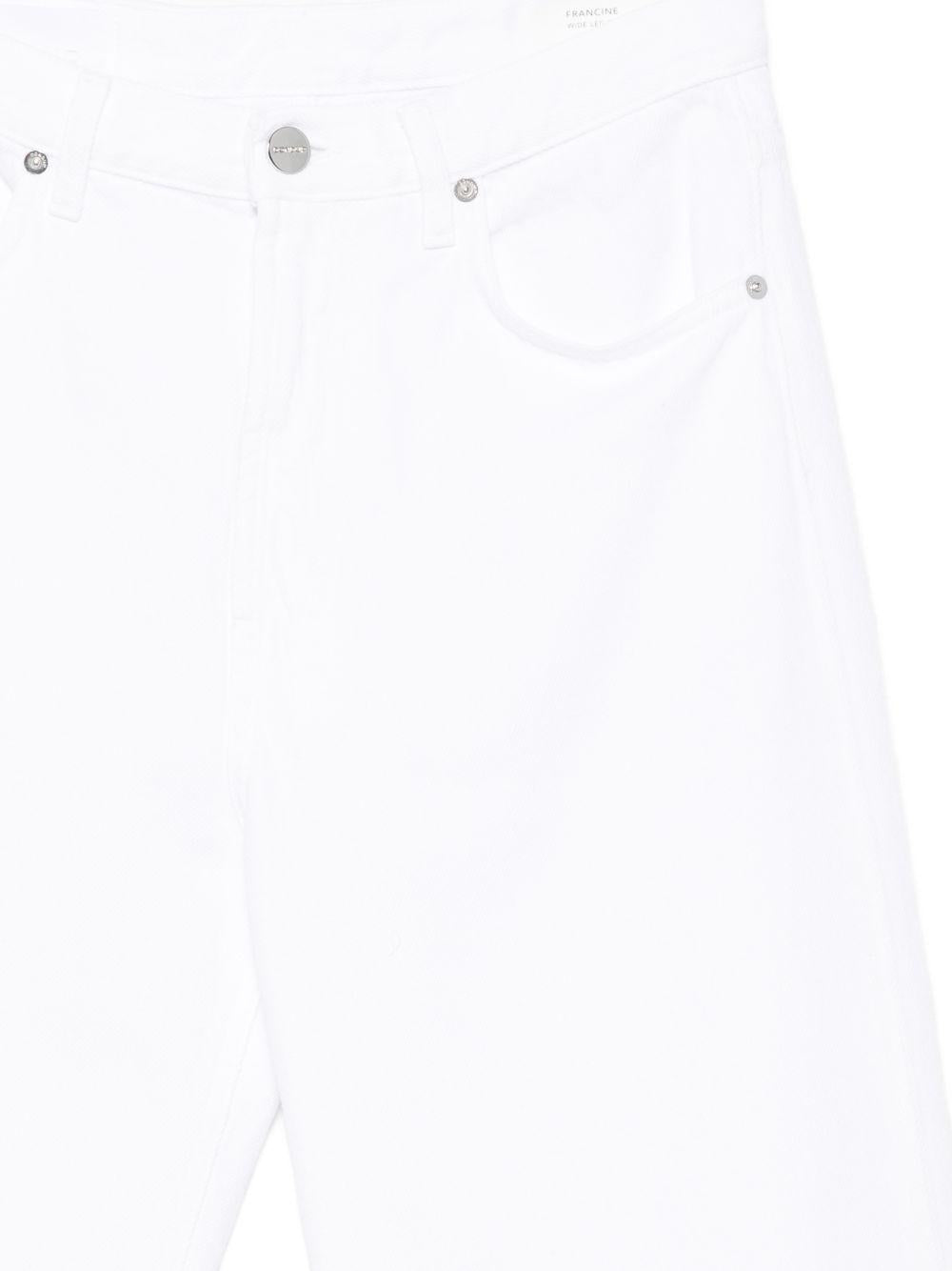 DONDUP Pantaloni in cotone bianchi