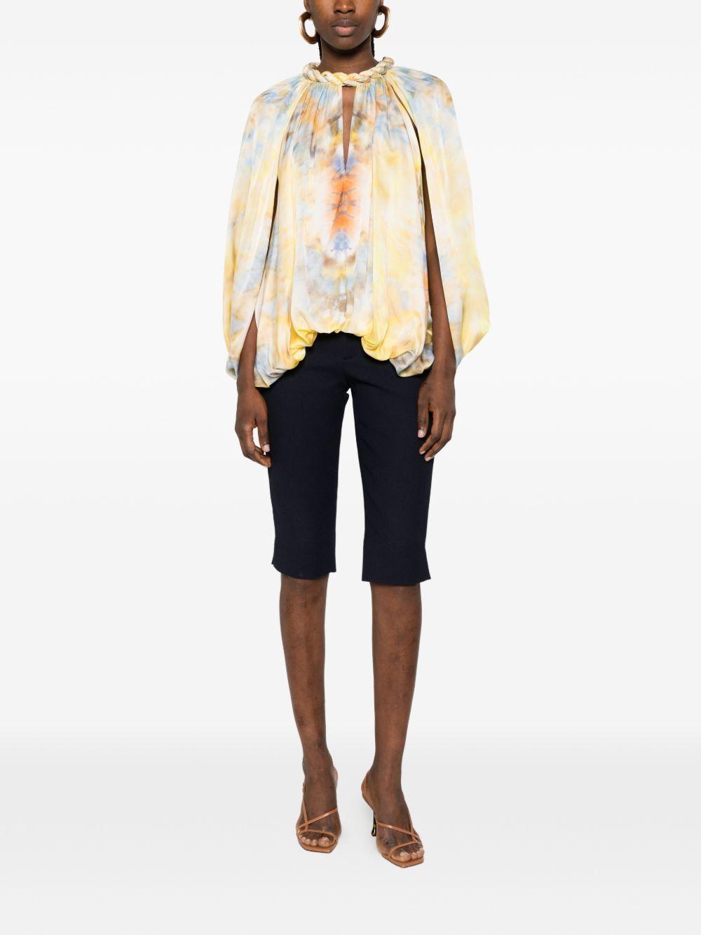 ZIMMERMANN Blusa con grafica floreale multicolore