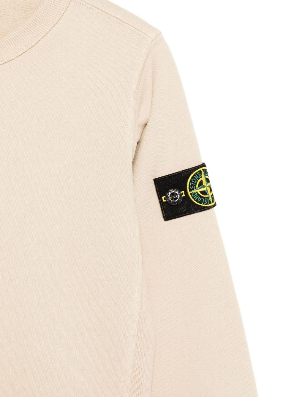 STONE ISLAND Felpa girocollo con logo