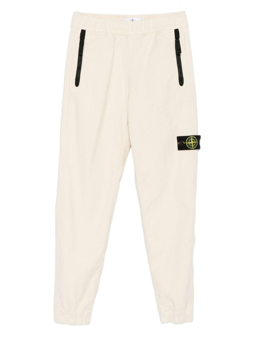 STONE ISLAND Pantaloni sportivi con logo