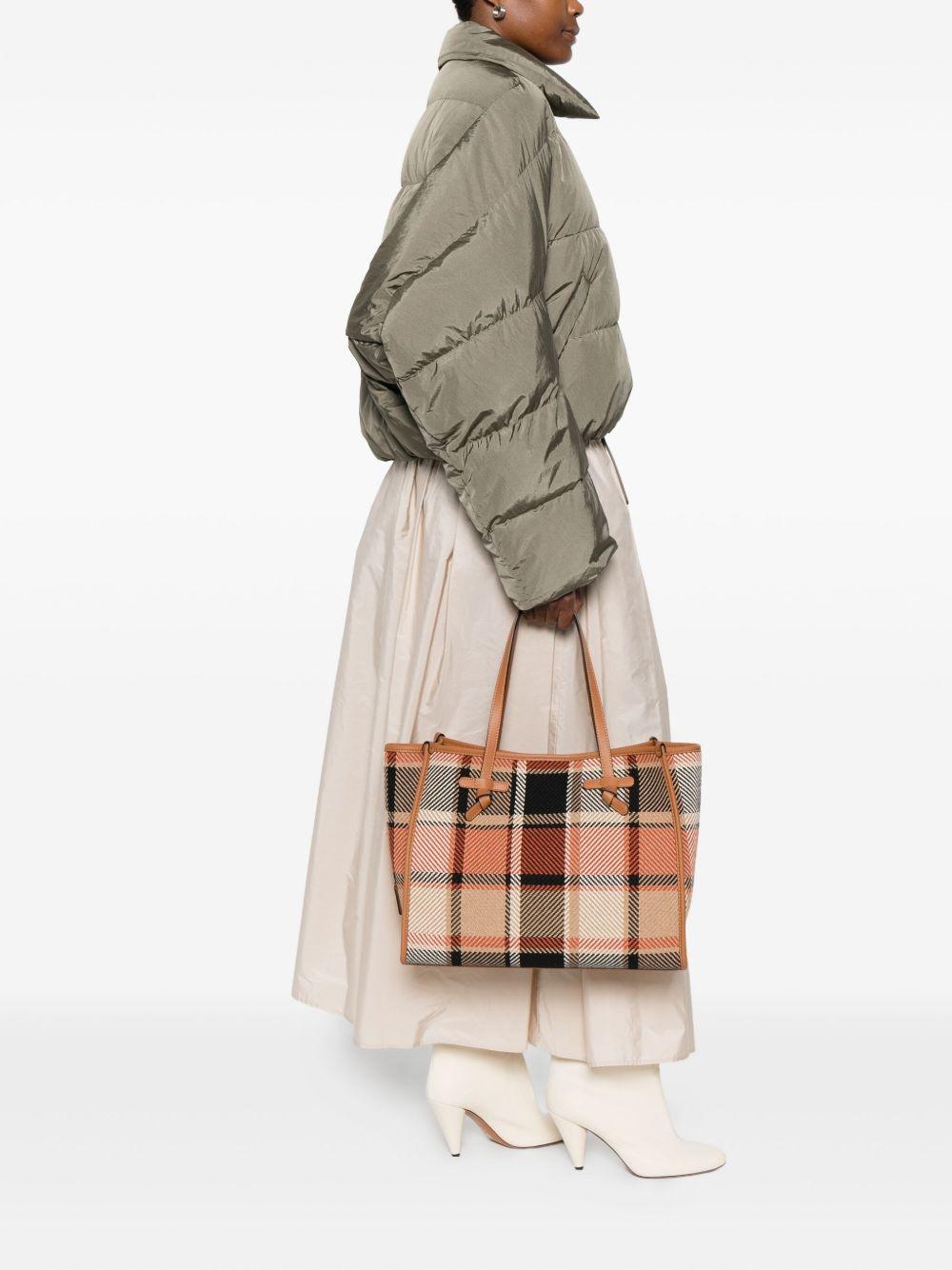 GIANNI CHIARINI Borsa shopping Marcella motivo check