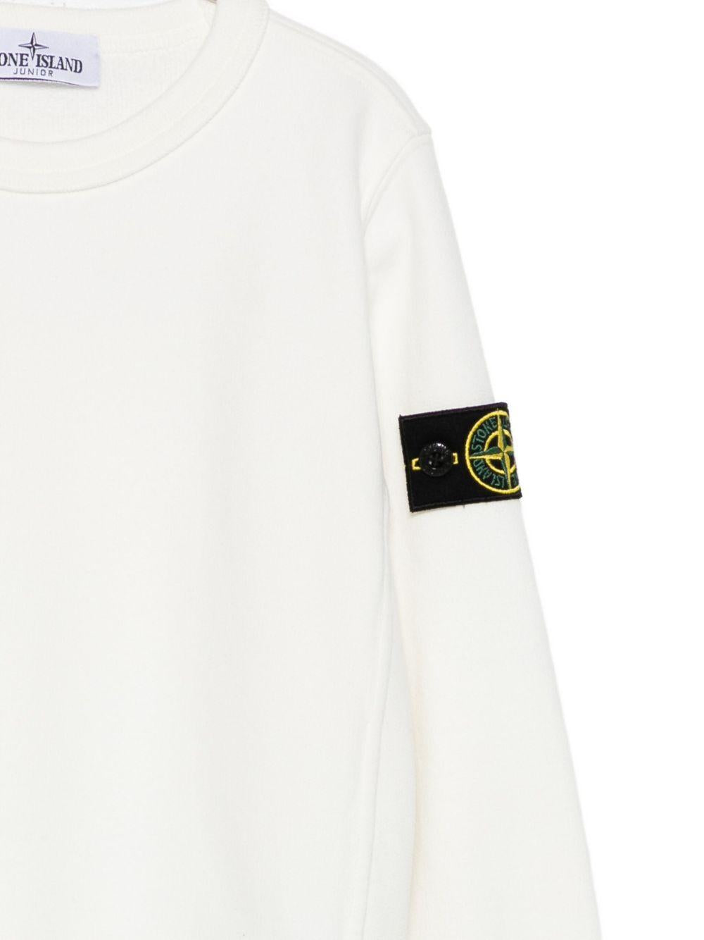 STONE ISLAND Felpa girocollo con logo