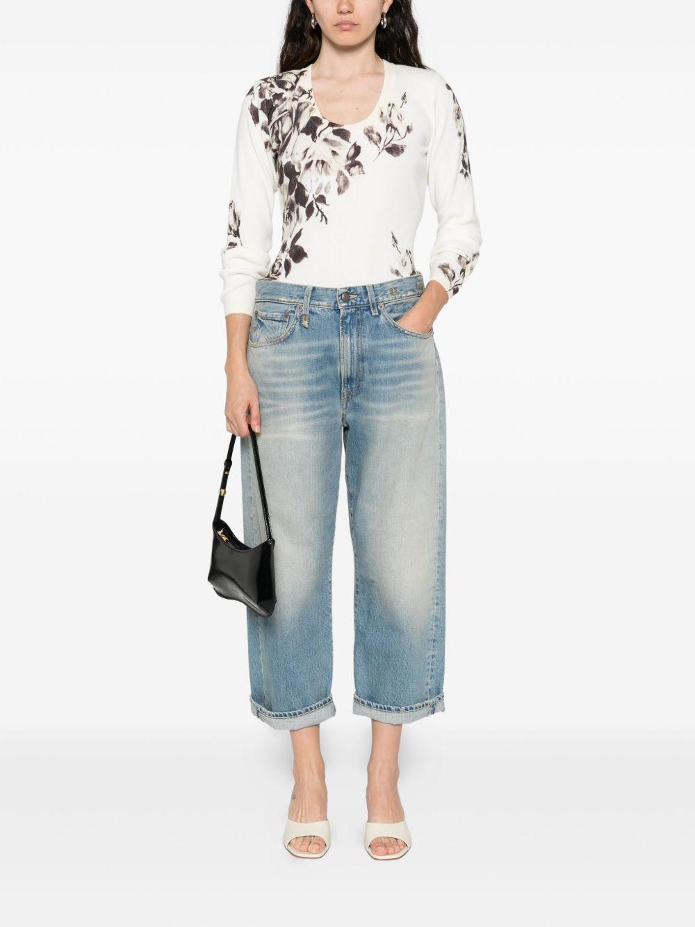 BLUGIRL Maglia con stampa floreale