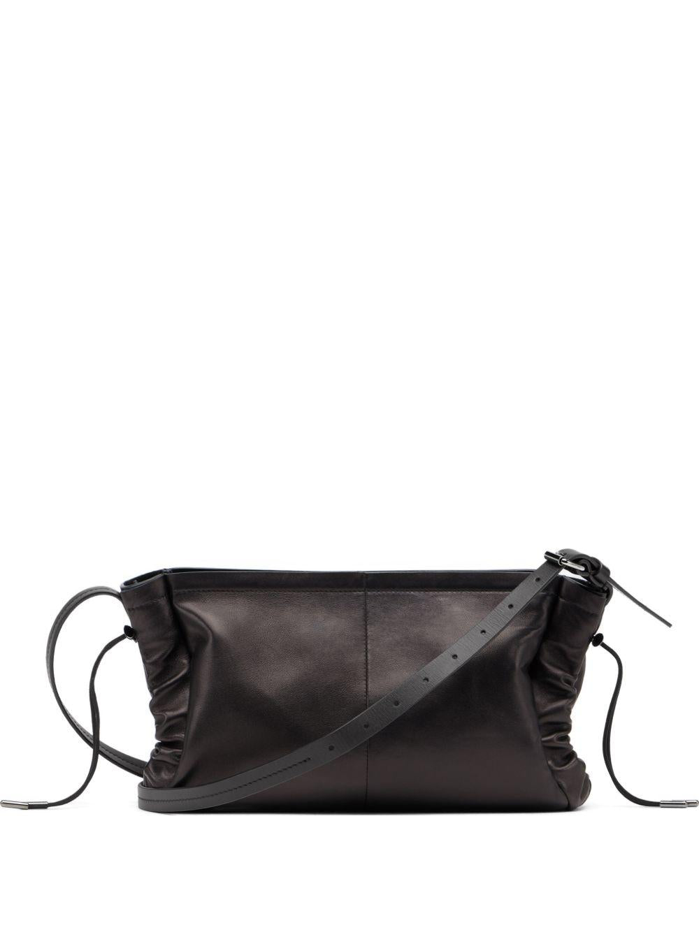 MAISON MARGIELA Borsa nera in pelle