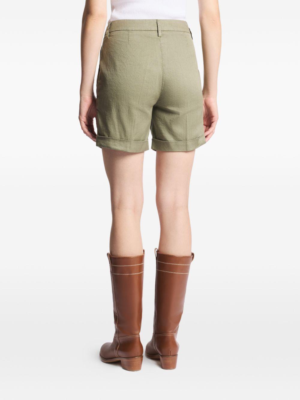 FAY Bermuda regular fit in drill di lino e cotone