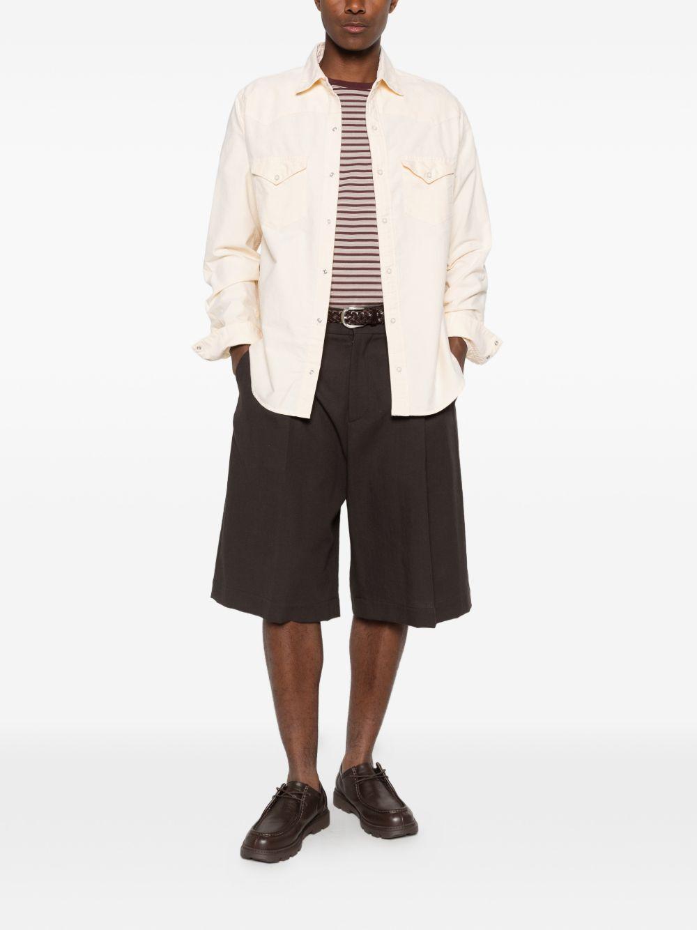 CHESAPEAKES Camicia Flagstaff giallo pastello con tasche sul petto