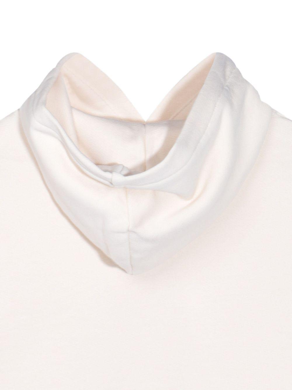 MOSCHINO Felpa in cotone con stampa