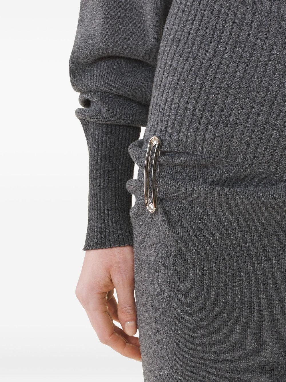 LANVIN Abito midi in maglia