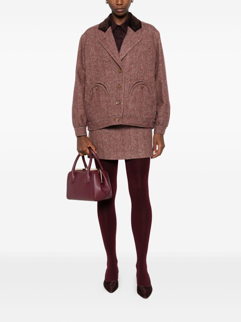 BLAZE Bomber 'Cleo' con colletto a coste