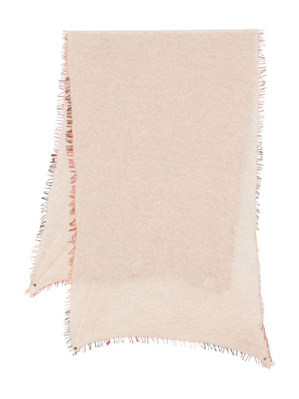 FALIERO SARTI Sciarpa beige in cashmere 'Adriana'