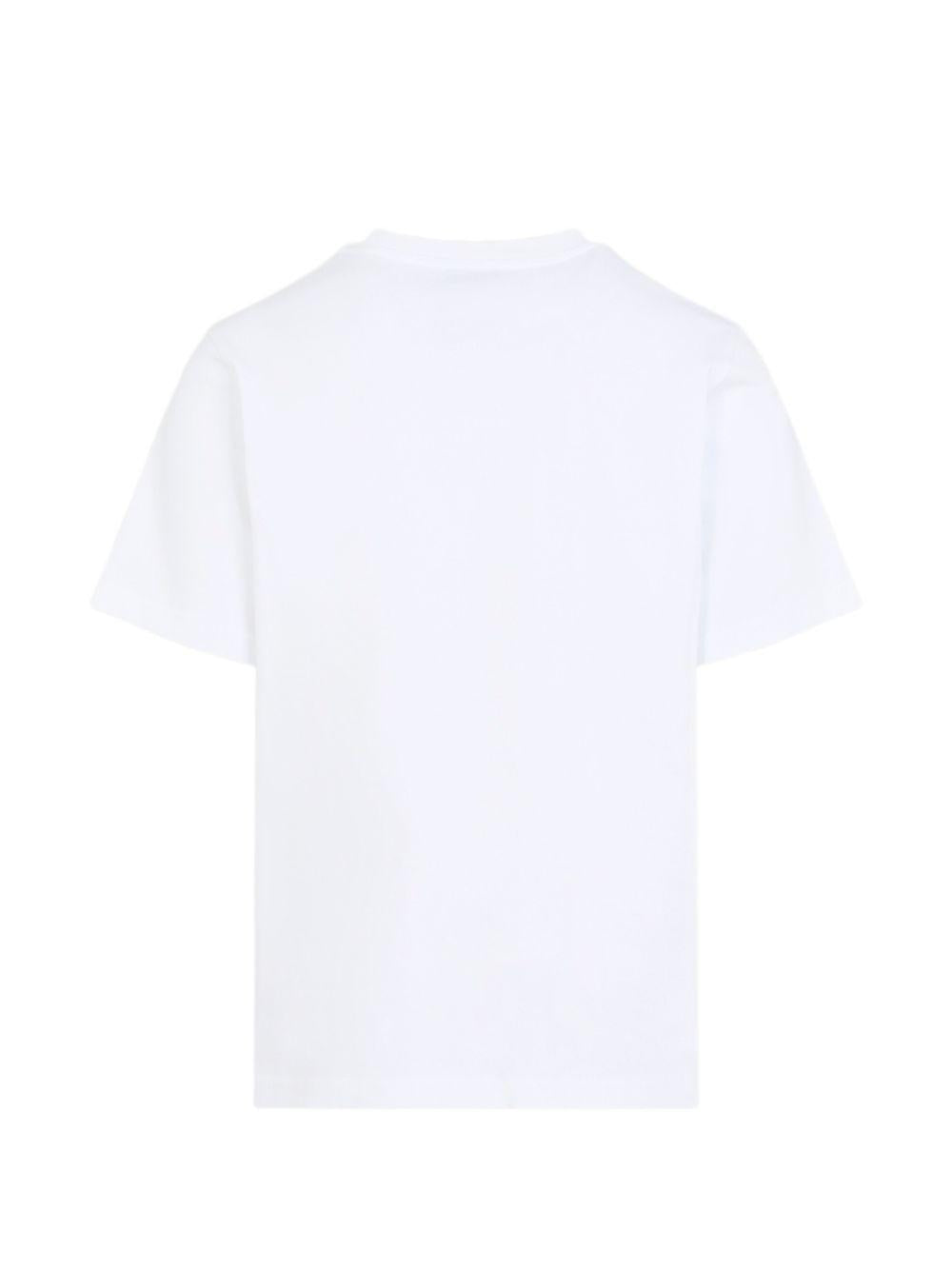CASABLANCA T-shirt Tennis Club in cotone bianco