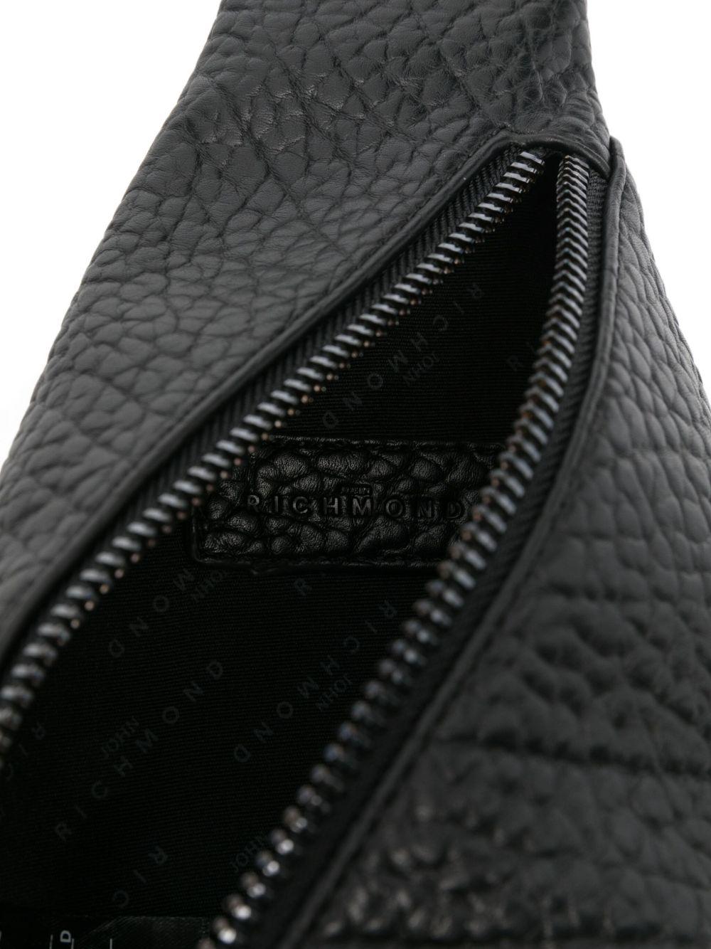 JOHN RICHMOND Borsa a spalla in ecopelle nera