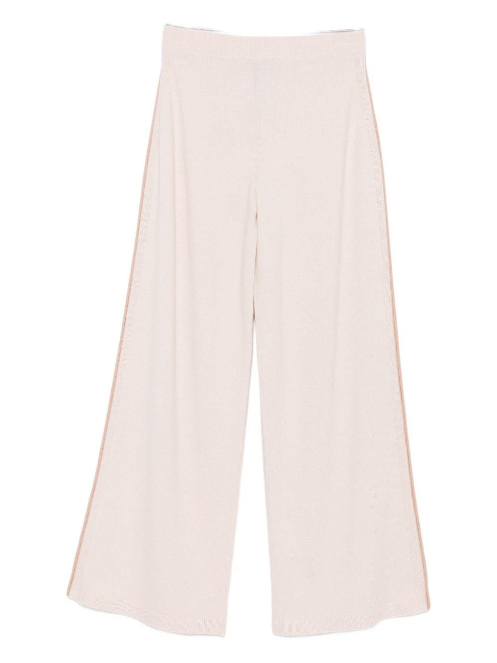 D EXTERIOR Pantaloni ampi crema