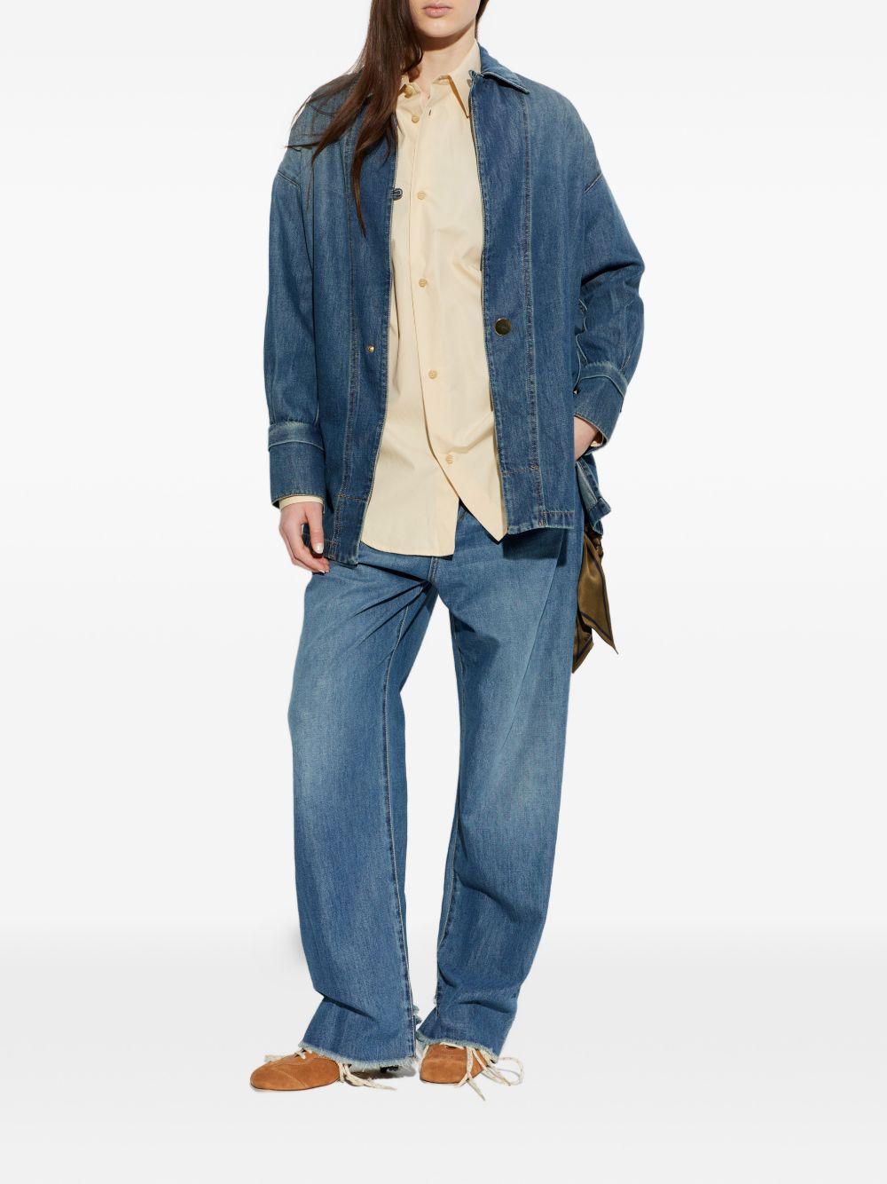 DARKPARK Camicia Jodie in cotone denim blu