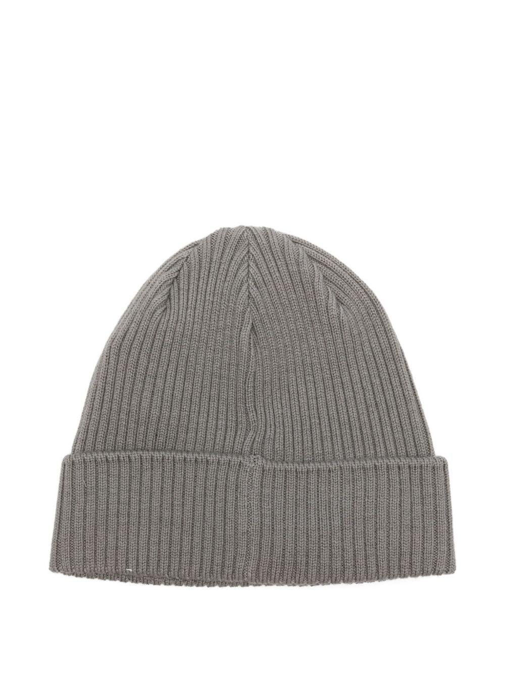 CP COMPANY Berretto in lana con logo